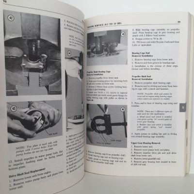 CHRYSLER OUTBOARD MOTOR: Service and Repair Handbook 1966-1979