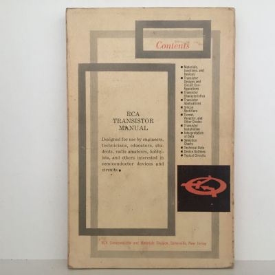 RCA Transistor Manual: including Silicon Rectifiers and Diodes