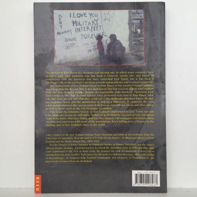 OPERATION EAST TIMOR: NZ Defence Force in East Timor 1999-2001