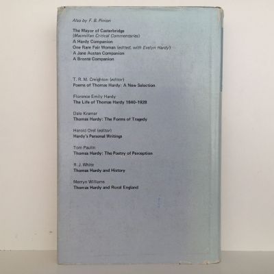 A Commentary on the Poems of Thomas Hardy