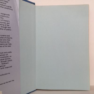 A Commentary on the Poems of Thomas Hardy
