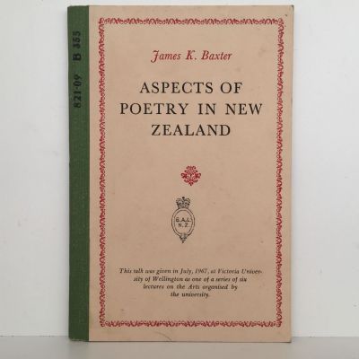 ASPECTS OF POETRY IN NEW ZEALAND
