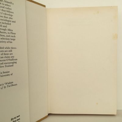 An Anthology of Twentieth Century NEW ZEALAND POETRY