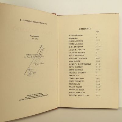 POETRY NEW ZEALAND: Volume 1