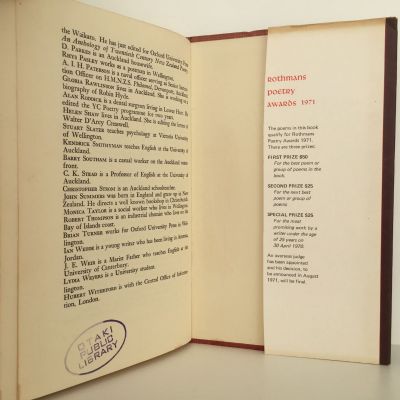 POETRY NEW ZEALAND: Volume 1