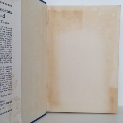 THE INNOCENTS ABROAD: Or The New Pilgrims' Progress