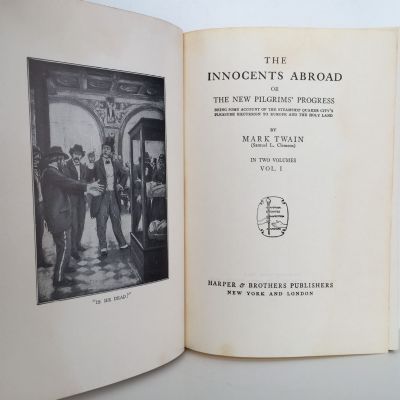 THE INNOCENTS ABROAD: Or The New Pilgrims' Progress