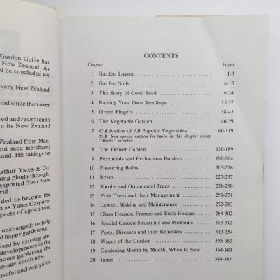 YATES GARDEN GUIDE : 60th Edition 1983