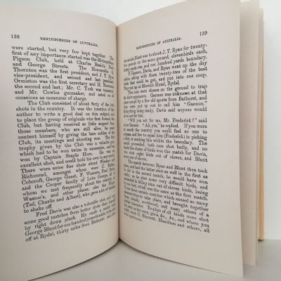 REMINISCENCES OF AUSTRALIA