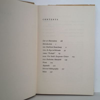 KATHERINE MANSFIELD: A Critical Study
