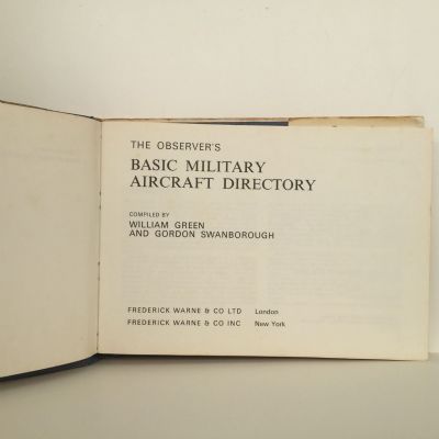 THE OBSERVER'S Basic Military Aircraft Directory