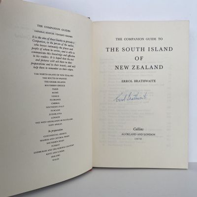 THE SOUTH ISLAND OF NEW ZEALAND: The Companion Guide to