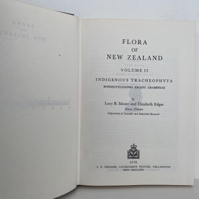 Flora of New Zealand : 3 volumes