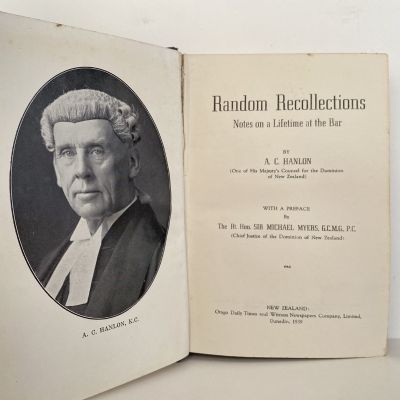 RANDOM RECOLLECTIONS: Notes on a lifetime at the bar