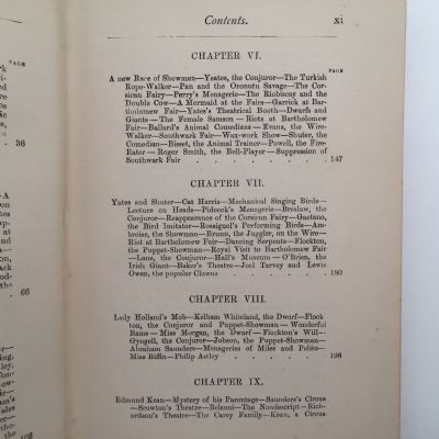 The Old Showmen and the Old London Fairs
