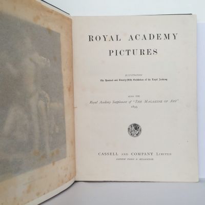 Royal Academy Pictures : 3 volume set 1892 / 1893 /1896