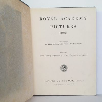 Royal Academy Pictures : 3 volume set 1892 / 1893 /1896