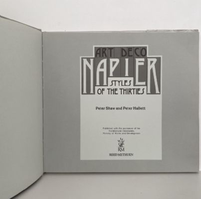 Art  Deco Napier: Styles of the Thirties