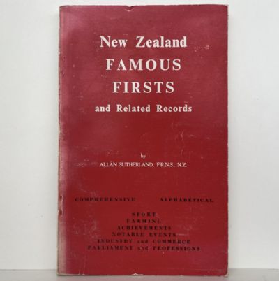 New Zealand Famous Firsts and Related Records