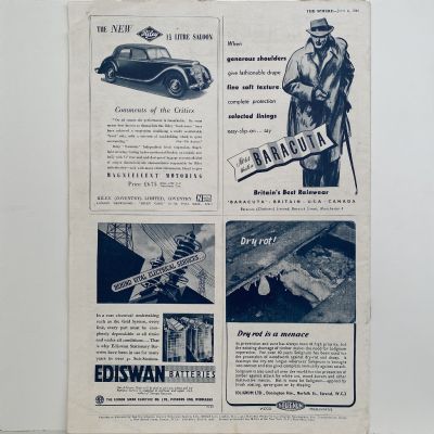THE SPHERE The Empire's Illustrated Weekly. July 6, 1946. No. 2424