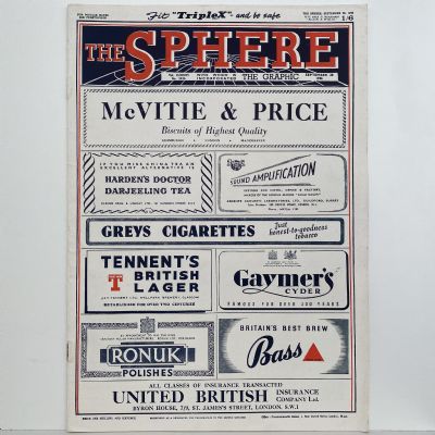 THE SPHERE The Empire's Illustrated Weekly. September 28 1946. No. 2436