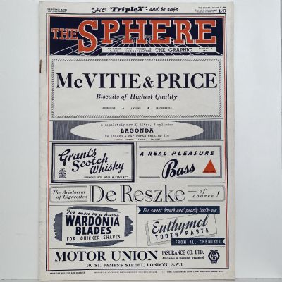  THE SPHERE The Empire's Illustrated Weekly. August 3, 1946. No. 2428