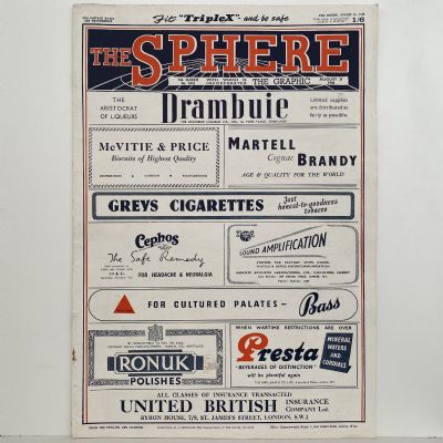THE SPHERE The Empire's Illustrated Weekly. August 31 1946. No. 2432