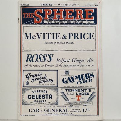 THE SPHERE The Empire's Illustrated Weekly. July 3, 1943. No. 2267