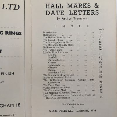 Hall Marks & Date Letters