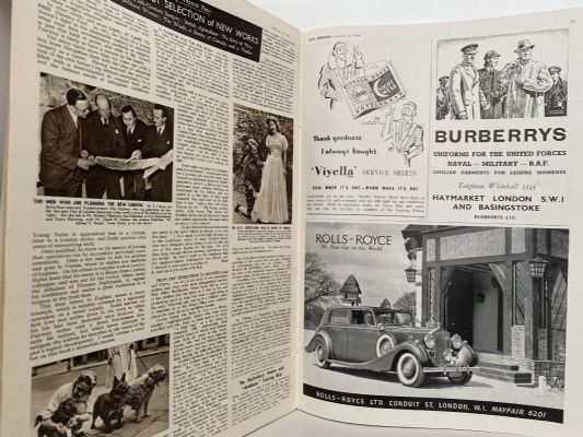 THE SPHERE The Empire's Illustrated Weekly. August 12,1944. No. 2325