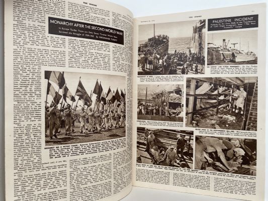 THE SPHERE The Empire's Illustrated Weekly. September 21, 1946. No.2435