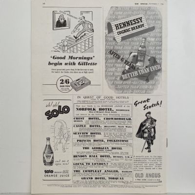 THE SPHERE The Empire's Illustrated Weekly. September 7, 1946. No.2433