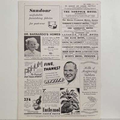 THE SPHERE The Empire's Illustrated Weekly. July 1, 1944. No. 2319