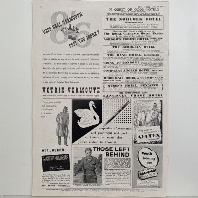 THE SPHERE The Empire's Illustrated Weekly. July 15, 1944. No. 2321