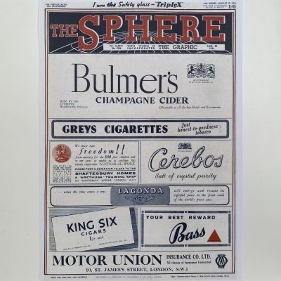 THE SPHERE The Empire's Illustrated Weekly. January 22,1944. No. 2296