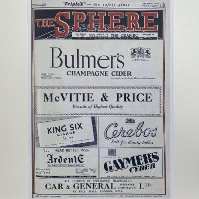 THE SPHERE The Empire's Illustrated Weekly. August 12,1944. No. 2325