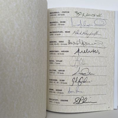 THE IMMORTALS The Book of All Black Test Players  LIMITED EDITION