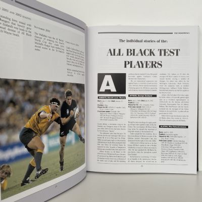 THE IMMORTALS The Book of All Black Test Players  LIMITED EDITION