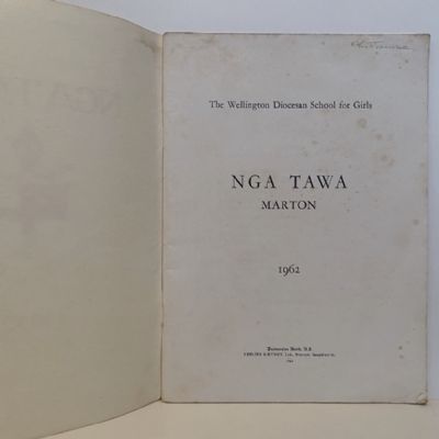 NGA TAWA: The Wellington Diocesan School for Girls