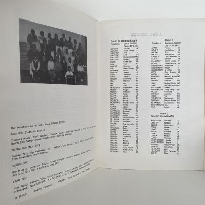 TE KURA TAKIWA O OPONONI - Opononi Area School magazine 1990