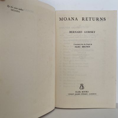 MOANA RETURNS