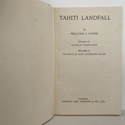 TAHITI LANDFALL
