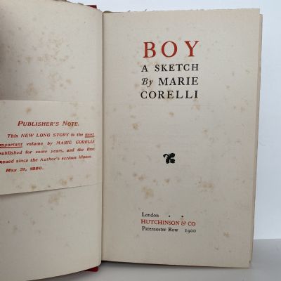 BOY: A Sketch