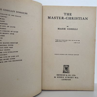 THE MASTER CHRISTIAN