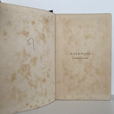 WORMWOOD: A Drama of Paris