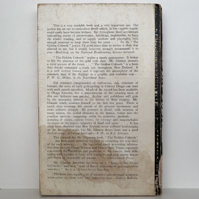 THE GOLDEN COBWEB: A saga of the Otago Goldfields, 1861-64