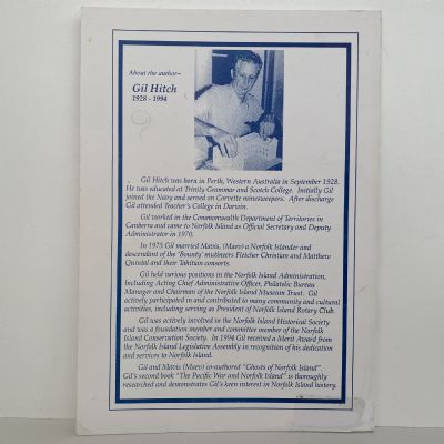 THE PACIFIC WAR 1941 - 1945 and Norfolk Island