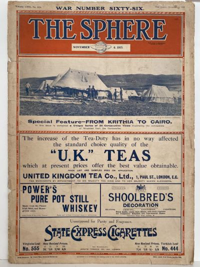 THE SPHERE War Number Sixty-Six. 3 November 1915. No 824.