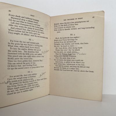 POEMS BY GRAY AND COWPER: Bell's Sixpenny English Texts