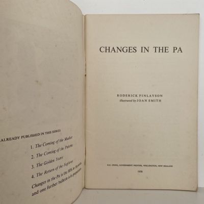 CHANGES IN THE PA
